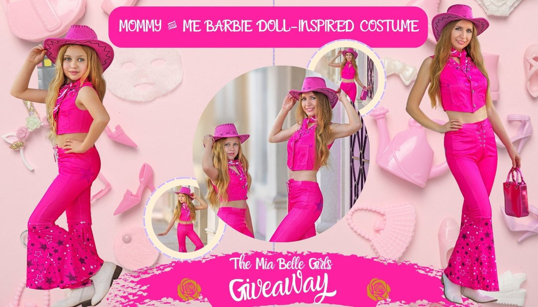 Mia Belle Girls Barbie Doll Day Mommy & Me Costume Giveaway! Mia Belle Girls