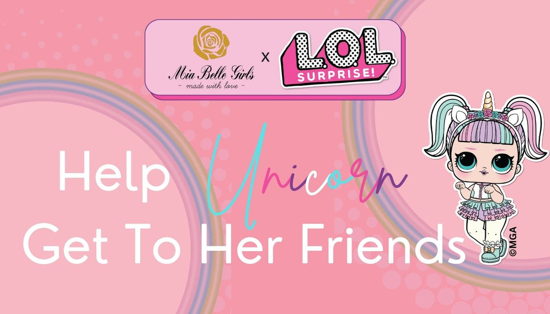 L.O.L. SURPRISE!™ x Mia Belle Girls Maze Activity Mia Belle Girls