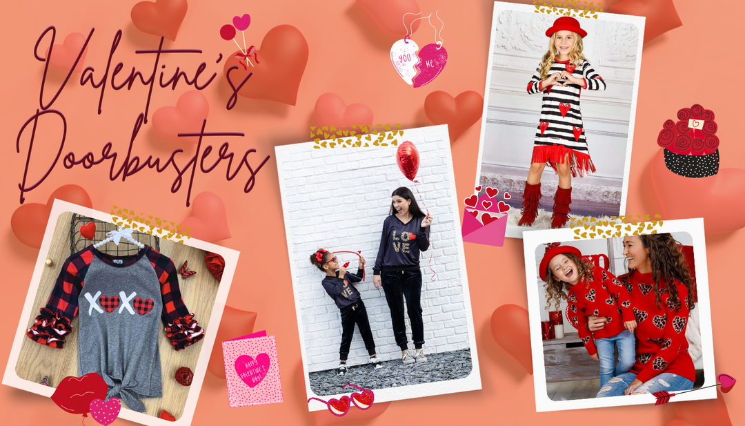 Must Have Girls Clothes: Valentine's Doorbuster Deals Day 11 Mia Belle Girls