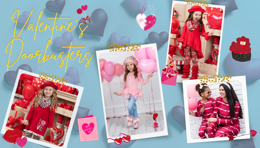The Category Is... Girls Outfit CUTENESS: Valentine's Doorbuster Deals Day 12 Mia Belle Girls