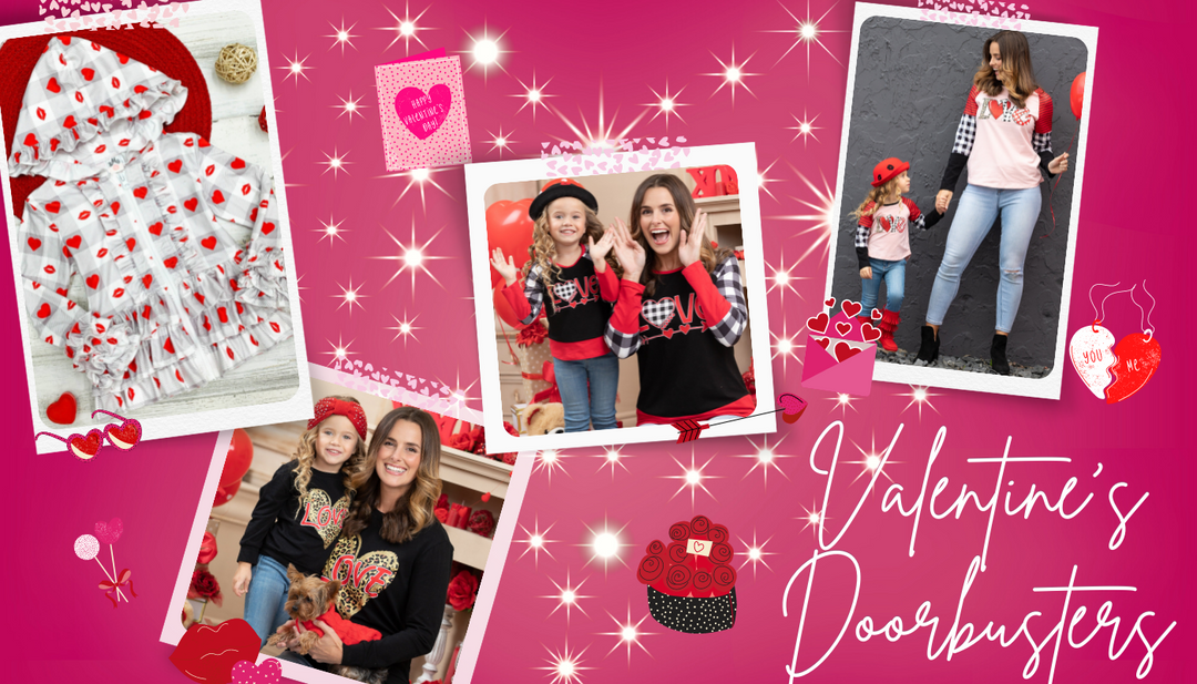Adorable and Even MORE Affordable Girls Tops: Valentine's Doorbuster Deals Day 13 Mia Belle Girls