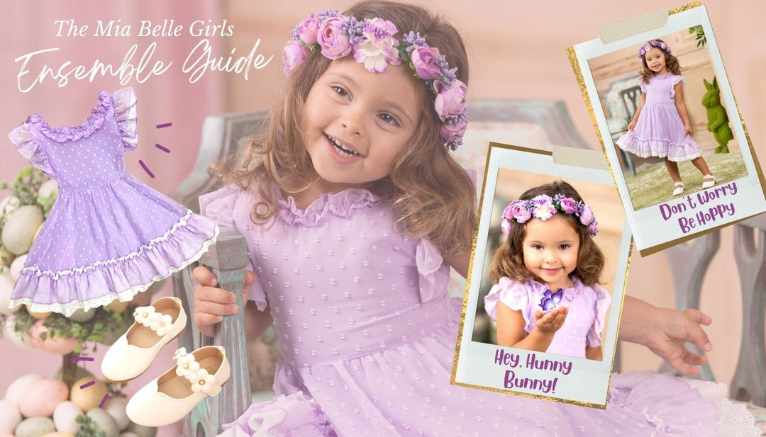 Peep This Cute Girls Easter Dress: Mia Belle Style Guide Mia Belle Girls