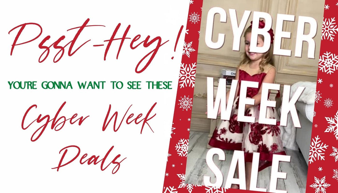 Cyber Monday Haul! Don't Miss Out On These Adorable Girl's Outfits! Mia Belle Girls