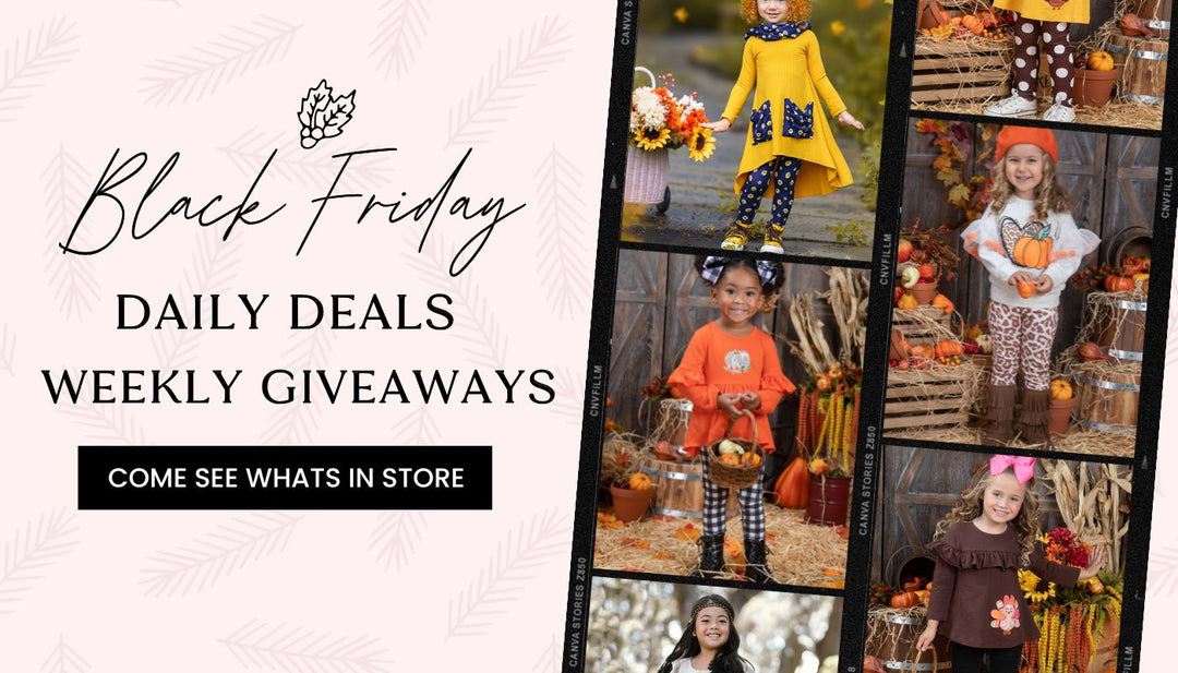 Black Friday Daily Deal 1: Fall Items Your Little Girl NEEDS Mia Belle Girls