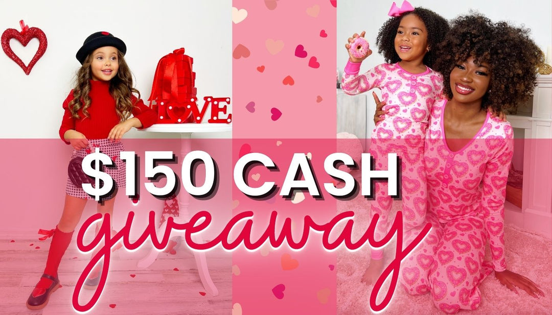 Spread The Love: $150 Valentine's Day Giveaway! Mia Belle Girls