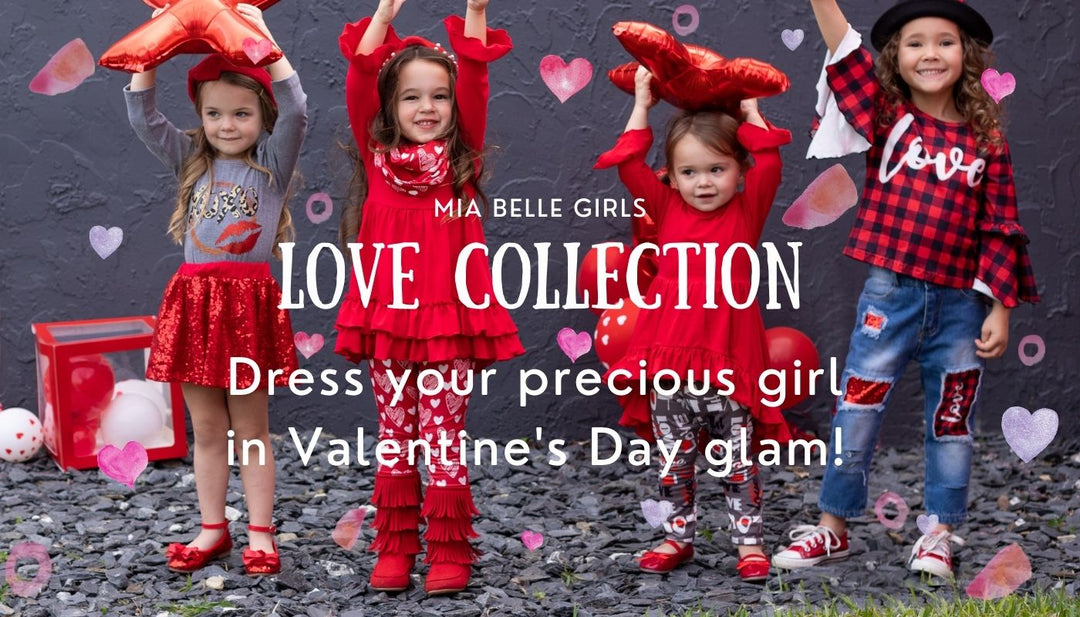 Mia Belle Love Collection Gives You The Best Valentine's Day Outfits Mia Belle Girls