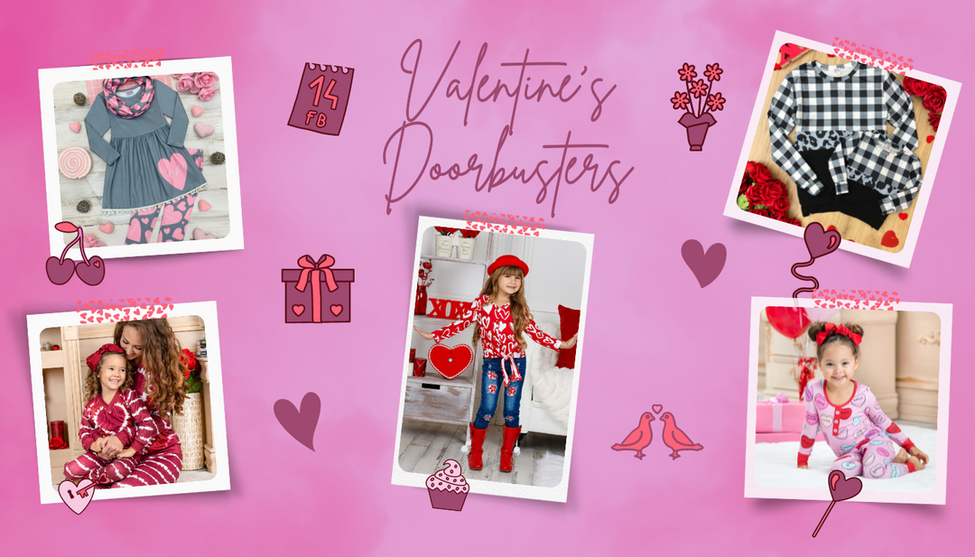 Valentine's Daily Doorbuster Deals Day 2 Mia Belle Girls