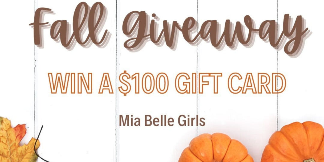 Mia Belle Girls Fall Giveaway Mia Belle Girls