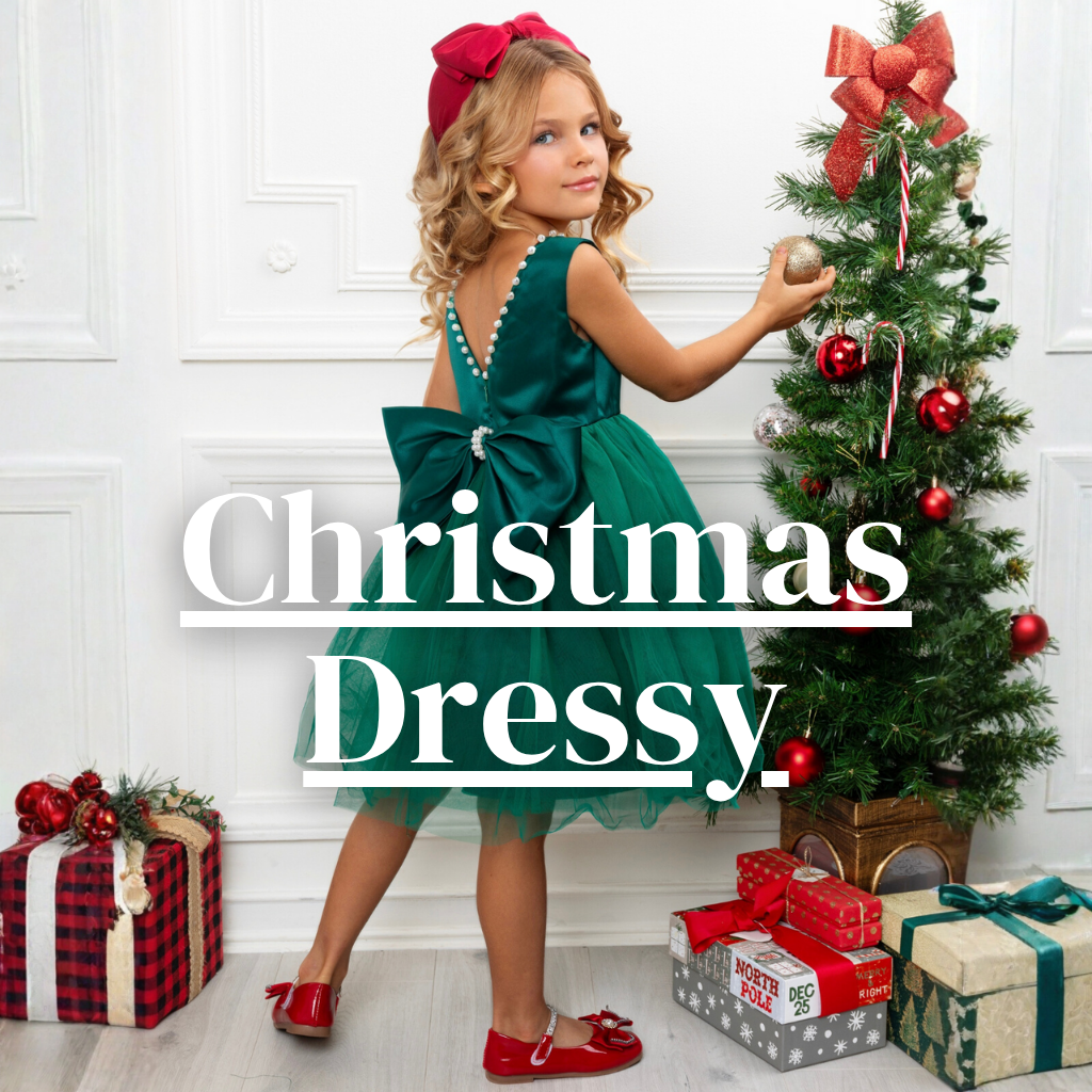 Girls Christmas Dresses And Dressy Sets | Girls Boutique Winter Outfits   Mia Belle Girls