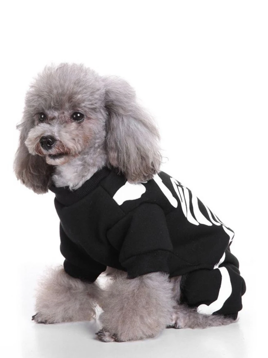 Dog Spooky Skeleton Halloween Costume Mia Belle Girls