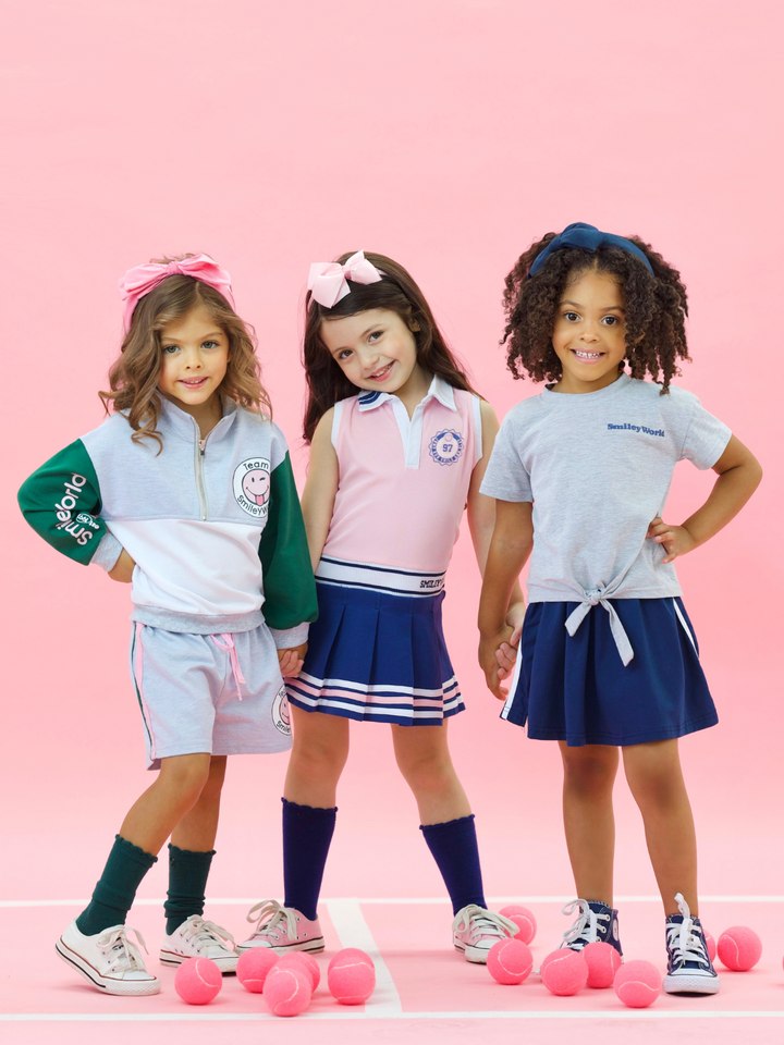SmileyWorld Pretty in Play Pleated Tennis Dress