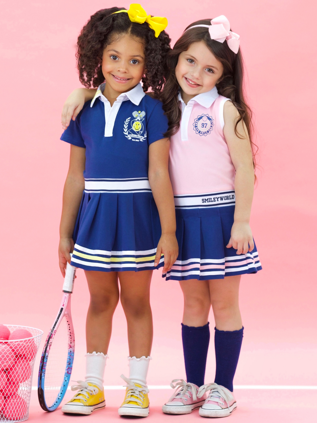 SmileyWorld Pretty in Play Pleated Tennis Dress