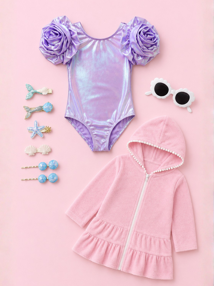 The Resort-Ready Mermaid Swimsuit 4-Piece Bundle
