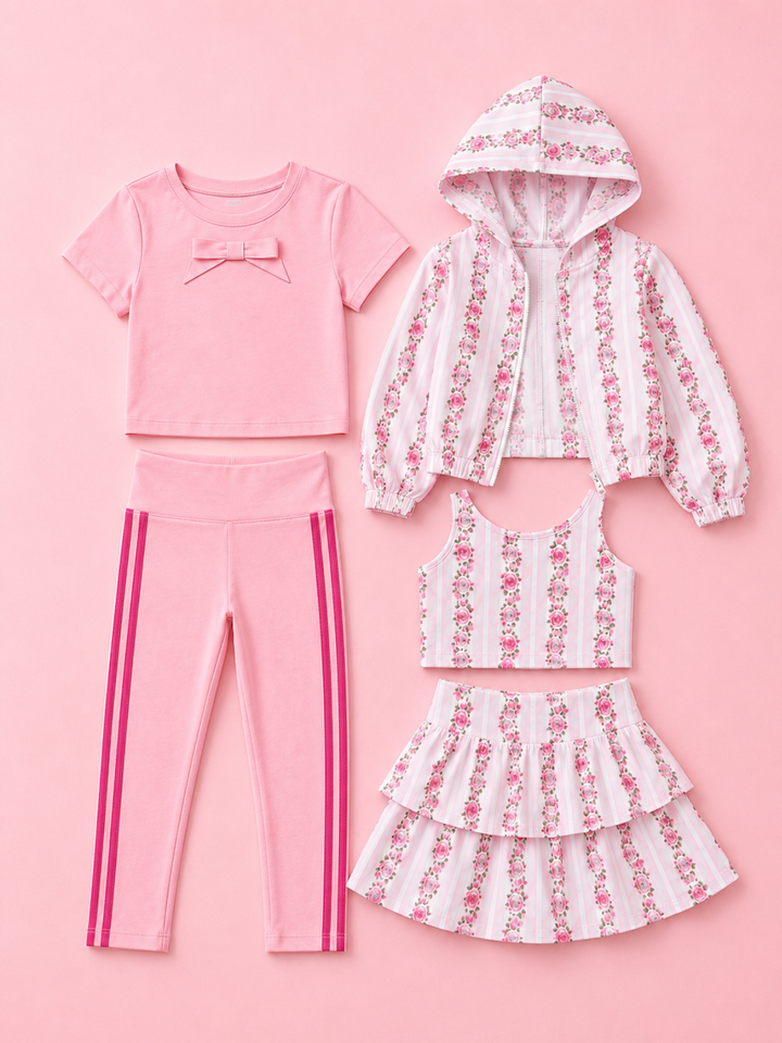 The Ultimate Girls Activewear 5-Piece Bundle