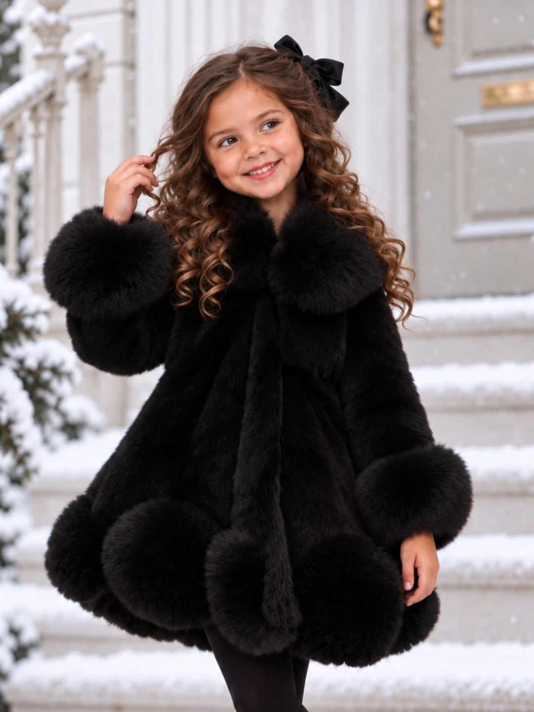 Warmest Winter Plush Faux Fur Coat