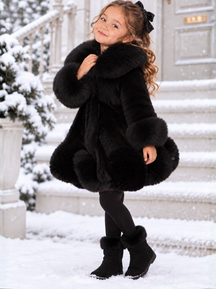 Warmest Winter Plush Faux Fur Coat