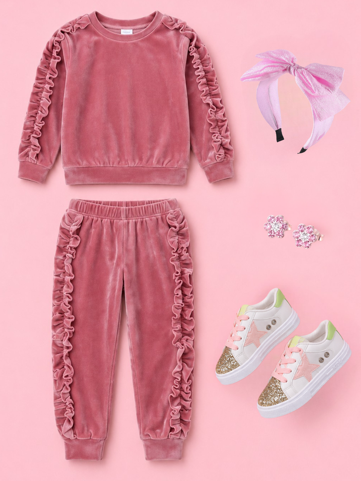 The Cozy Glam Velvet 5-Piece Bundle