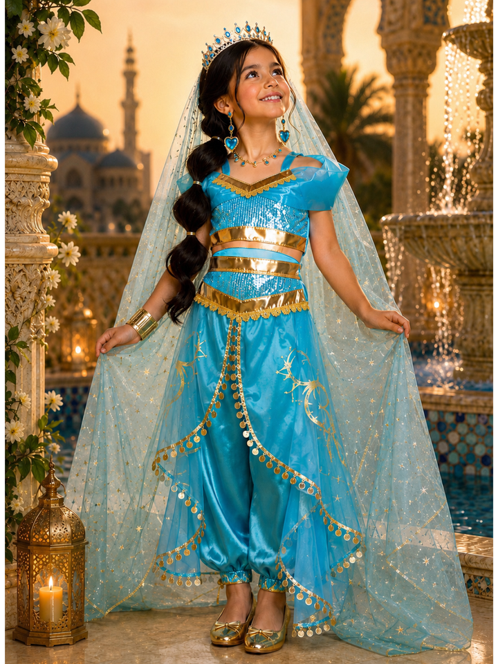 Arabian Nights Princess 2-Piece Costume Set