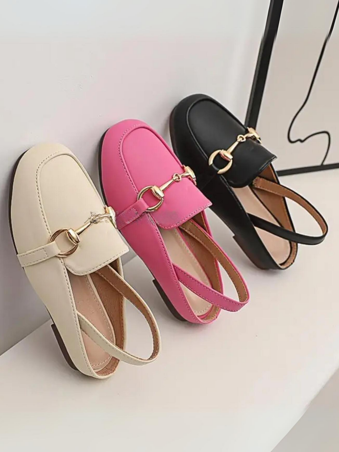Casual Flat Slip-on Sandals by Liv and Mia Mia Belle Girls