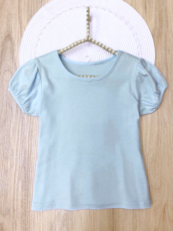 Everyday Puff Sleeve Essential Tee