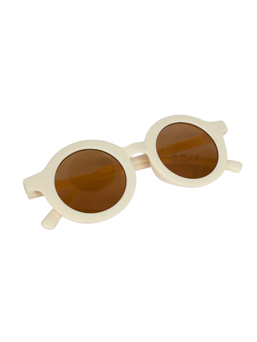 Ivory Sunny Retro Round Sunglasses Mia Belle Girls
