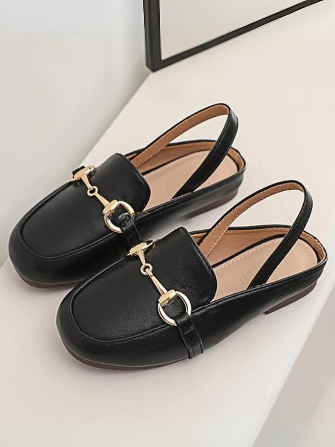 Casual Flat Slip-on Sandals by Liv and Mia Mia Belle Girls