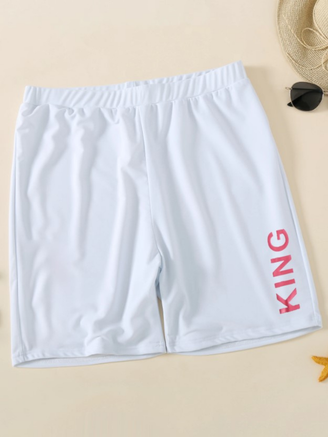 Family Swimsuits | Royalty Text Swimsuits & Trunks | Mia Belle Girls
