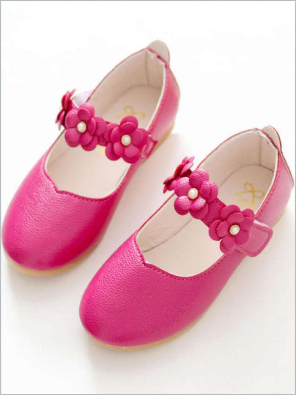 Mia Belle Girls Flower Mary Jane Flats | Shoes By Liv And Mia