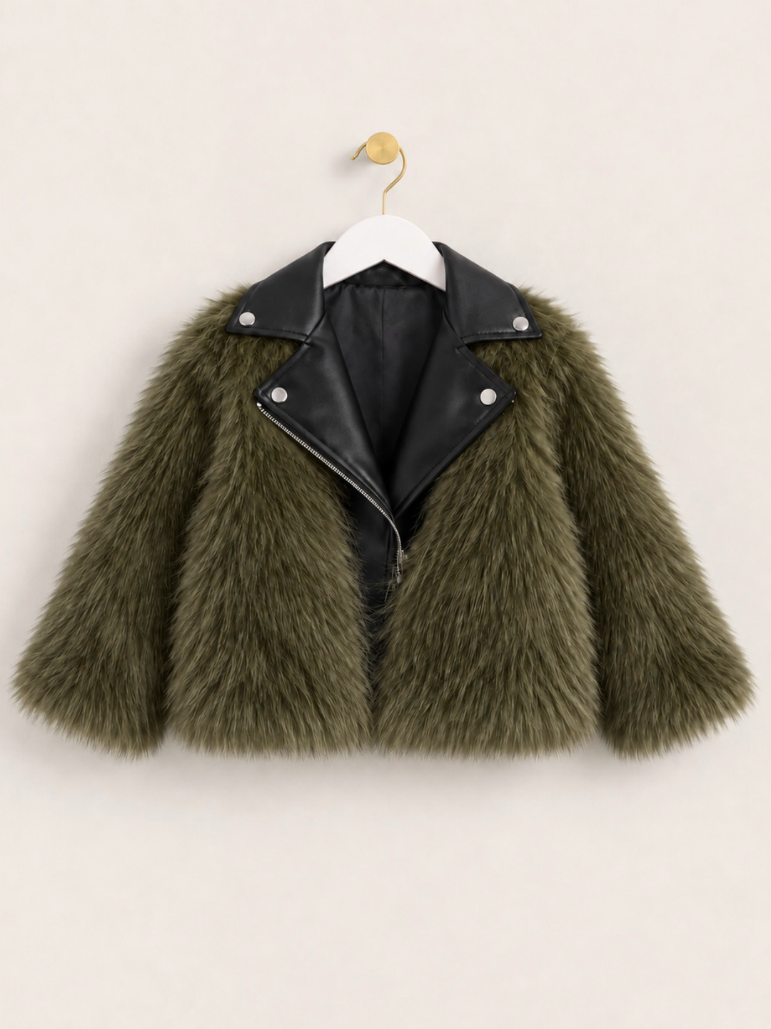 Pretty Rebel Faux Fur Jacket
