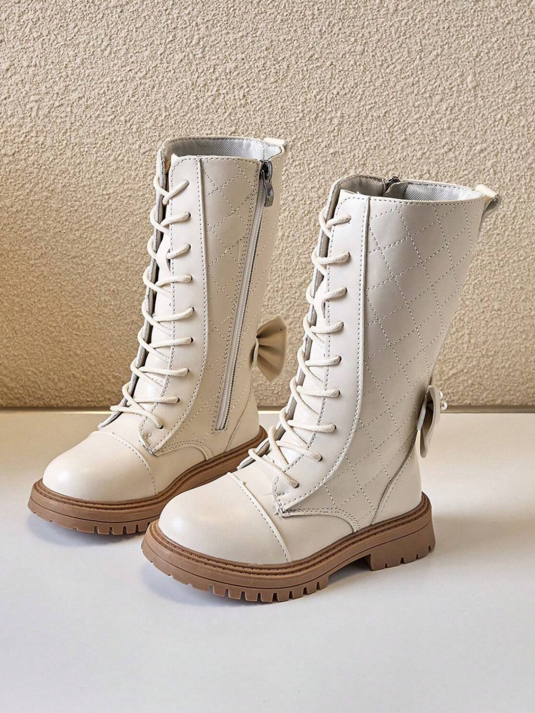 Fall Casual High-Top Waterproof Boots Mia Belle Girls