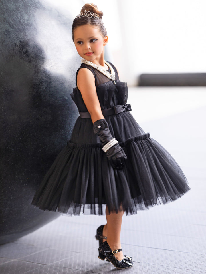 Girls Halloween Costume | Audrey Breakfast At Tiffany's Inspired Dress