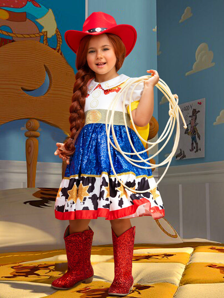 Western Sparkle Cowgirl Costume Dress