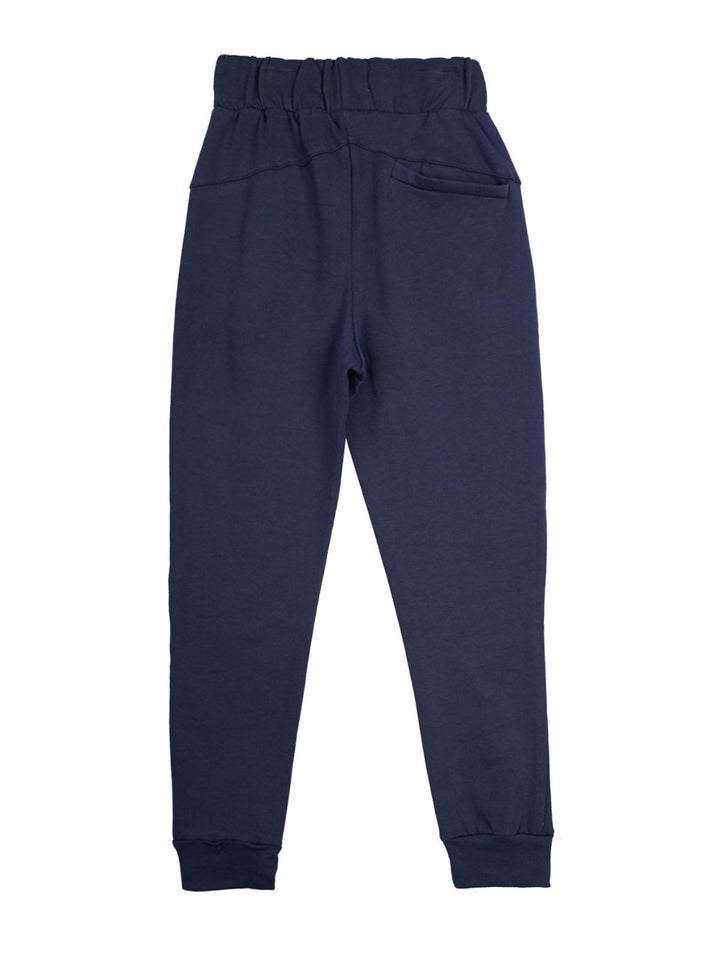 Navy Stylish Jogger Pants by Kids Couture Mia Belle Girls