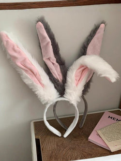 Long Cute Bunny Ear Headband