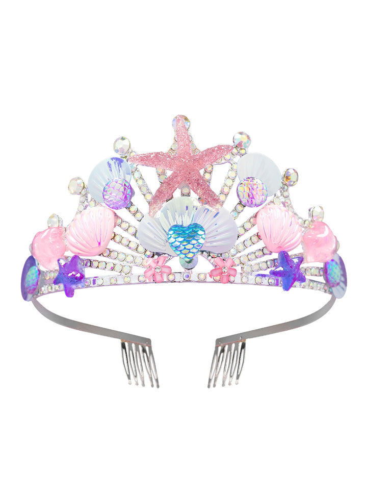 Enchanted Mermaid Seashell Princess Tiara