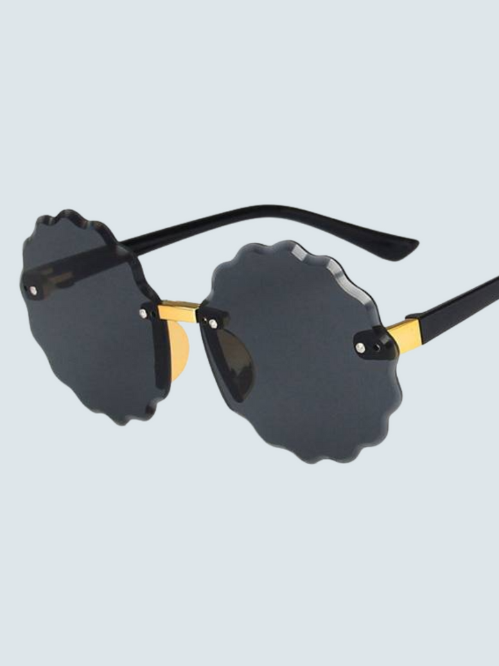 Girls Mirror Mirror Round Sunglasses Mia Belle Girls