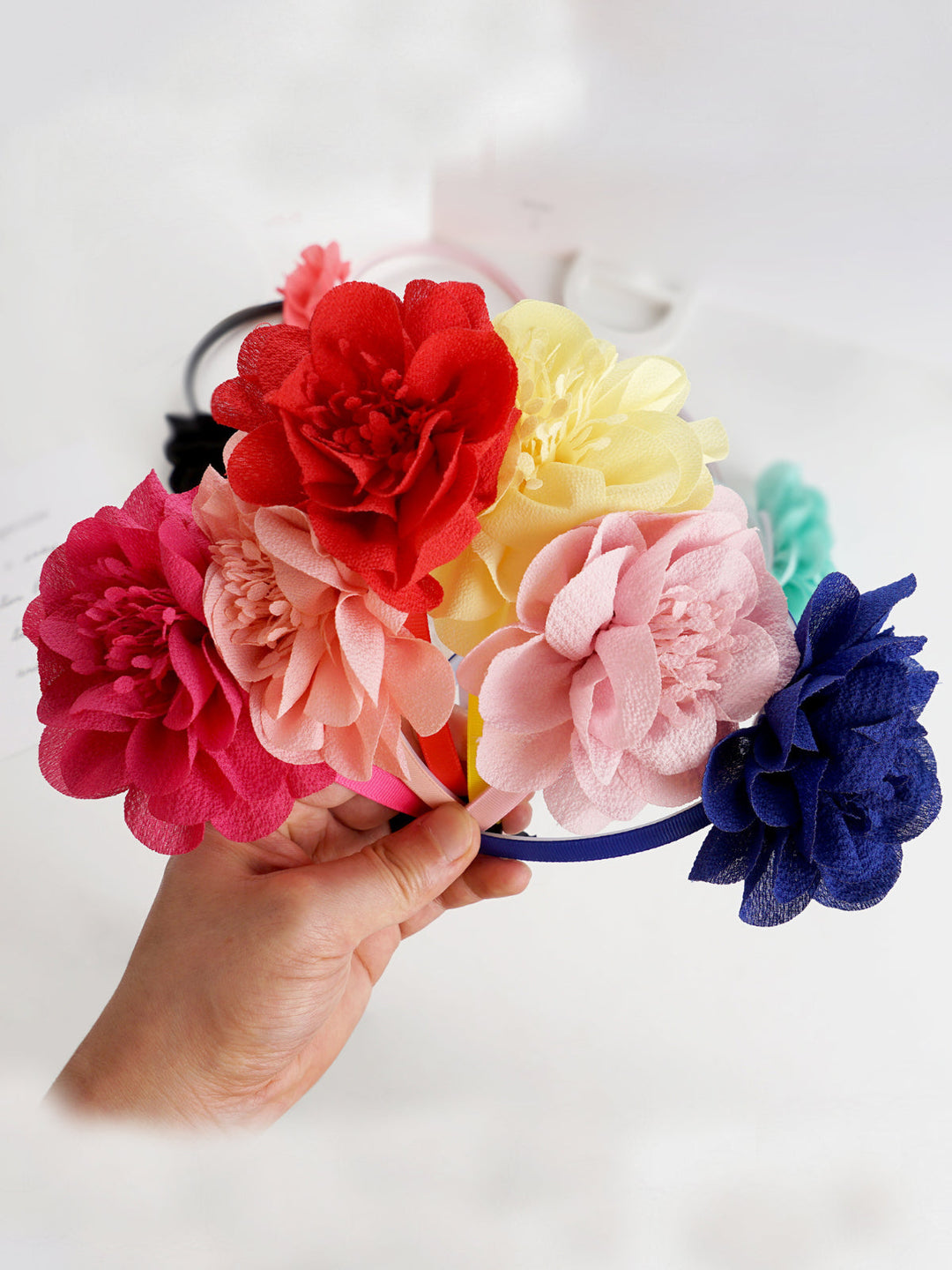 Time To Bloom Floral Headband Mia Belle Girls
