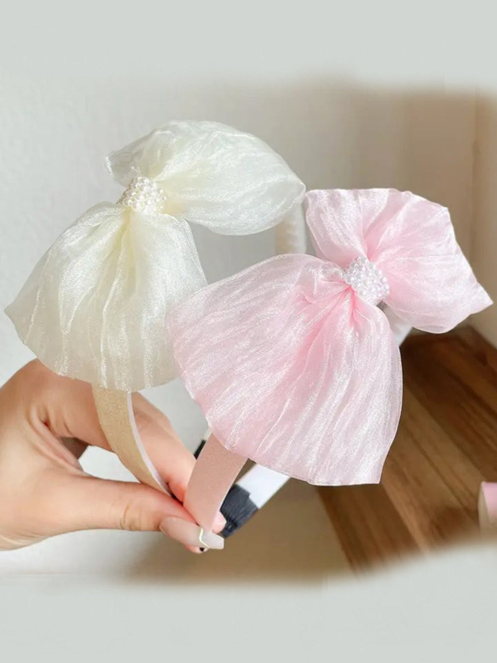 My Sweet Princess Large Bow Headband Mia Belle Girls