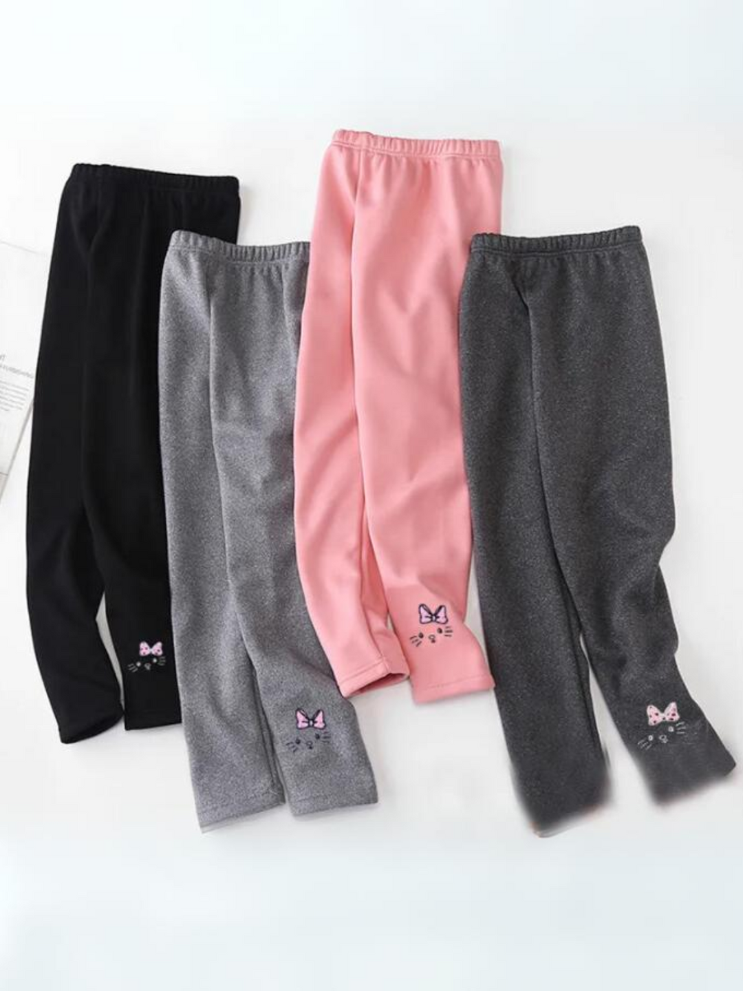 Mia Belle Girls Fleece-Lined Leggings | Girls Casual