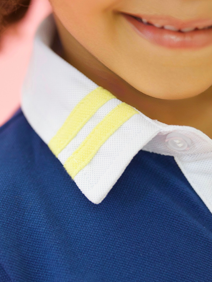 SmileyWorld Navy Prep Pleated Tennis Dress