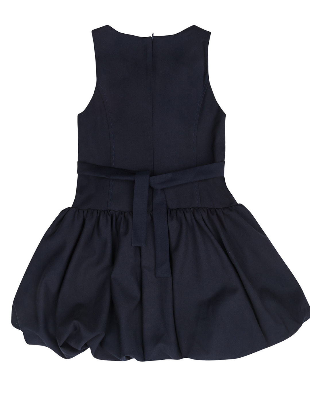 Chic Navy Ruffle Uniform Dress by Kids Couture Mia Belle Girls