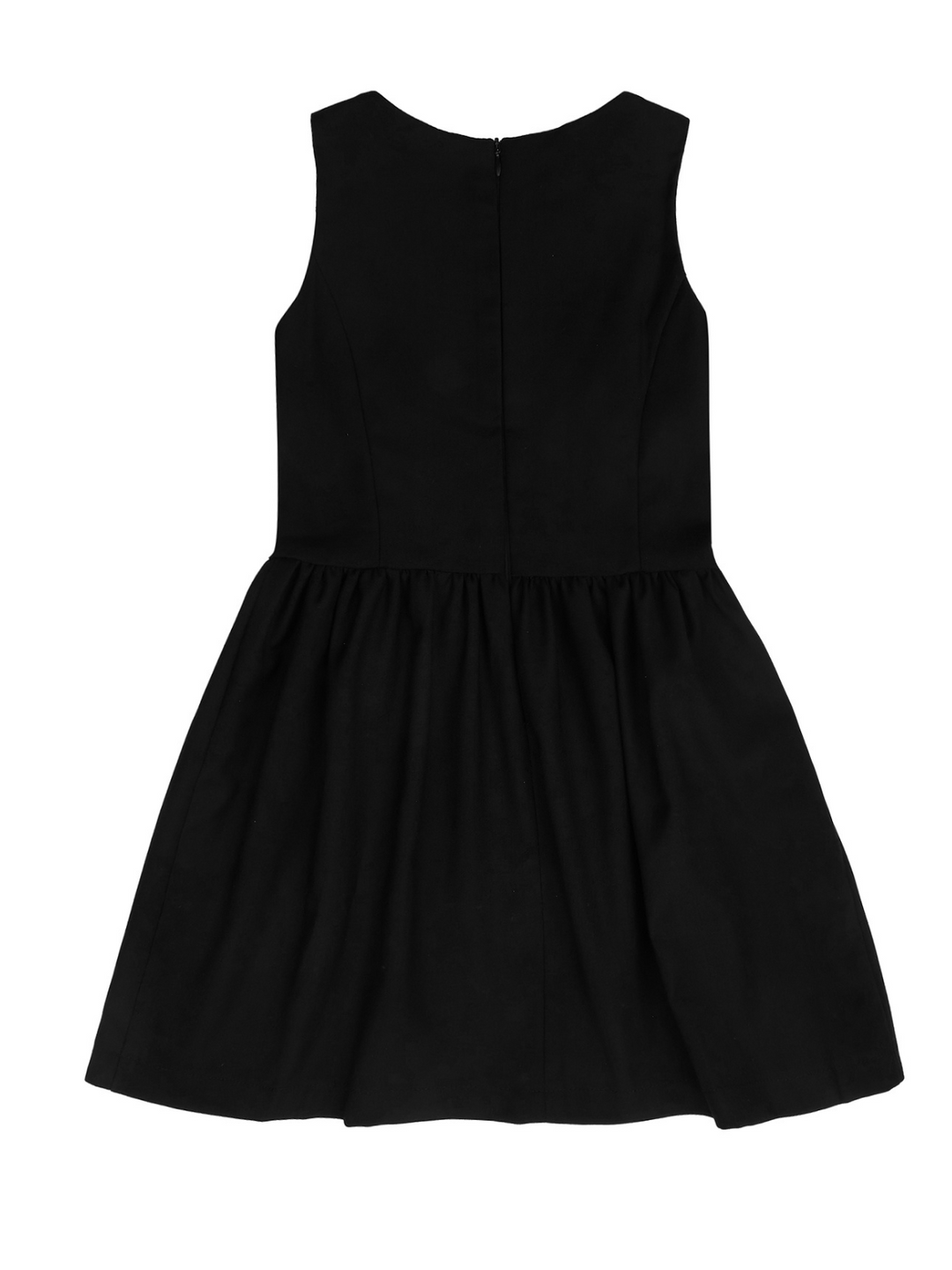 Classic Black Bow Accent A-Line Dress by Kids Couture Mia Belle Girls