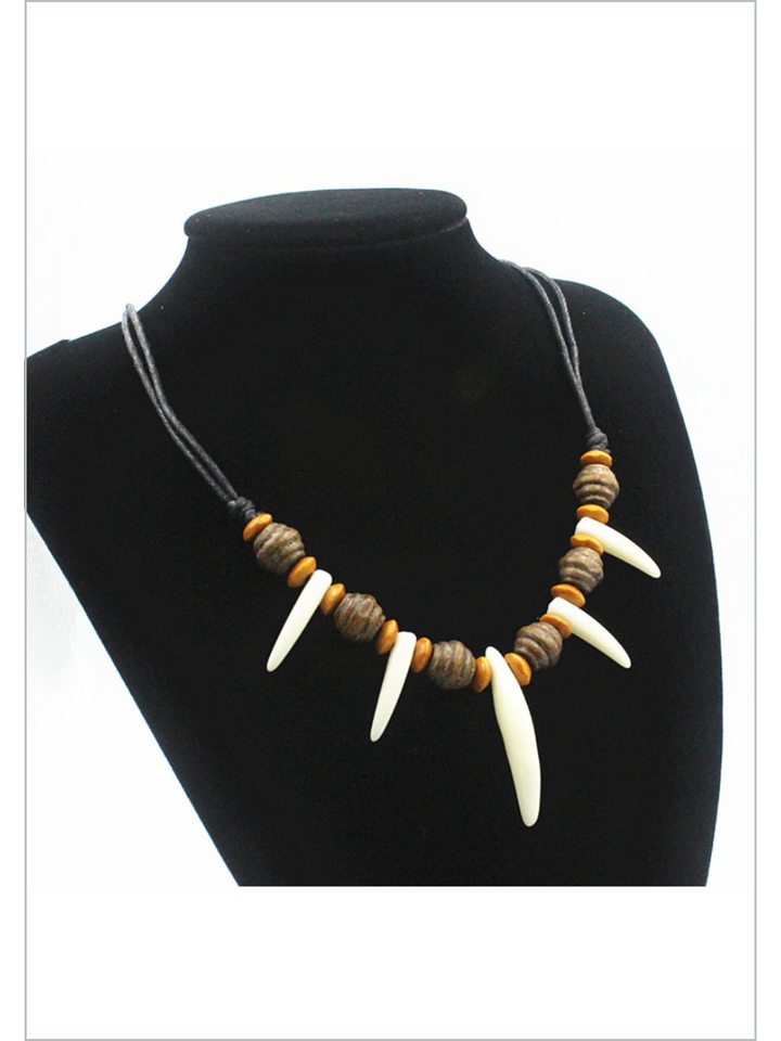 Stone Age Beauty Beaded Necklace