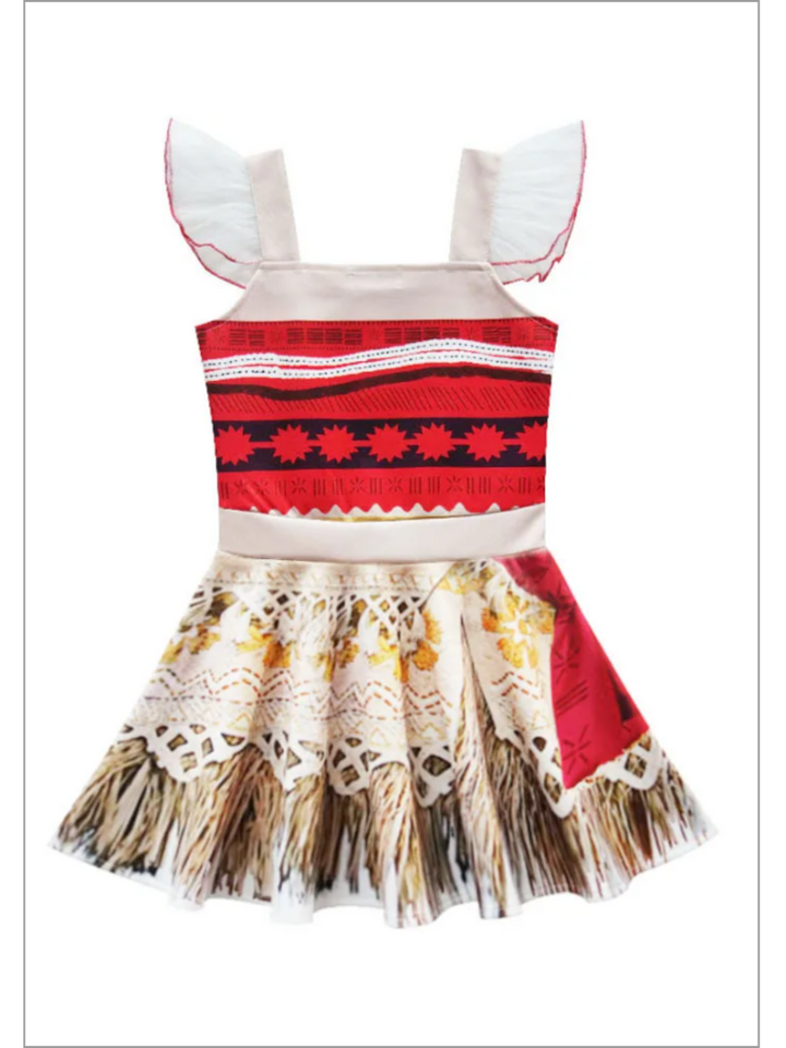 Mia Belle Girls Princess Dress | Girls Princess CostumesMia Belle Girls Polynesian Princess Inspired Dress | Princess Dress Up