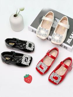 Chic Square Toe Mary Jane Shoes By Liv and Mia