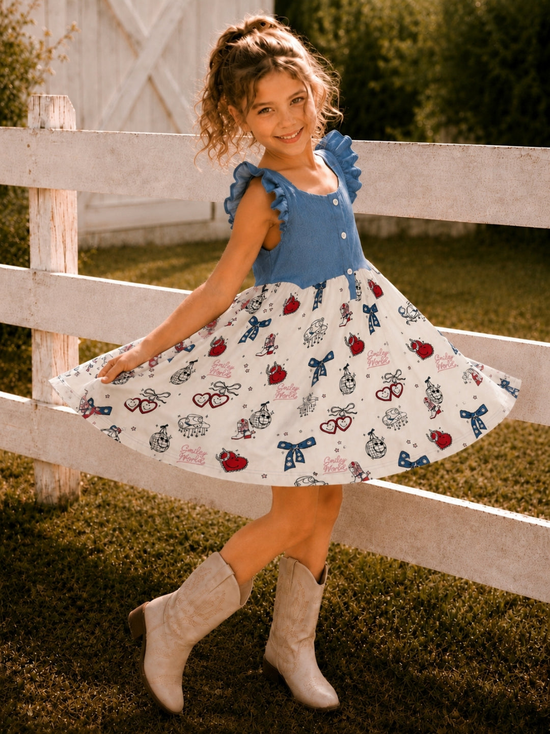 casual girls dresses Lovely Casual/Party Summer Flower Girl Dress, White,3M to 5Y. White / 3 to 6 Months Tdoqot Little Girls Dresses- Cotton