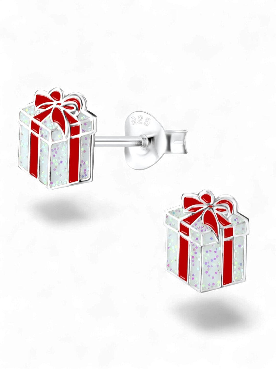 Sterling Silver Stud Earrings Christmas Gift