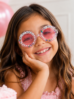 Birthday Girl Sparkle Confetti Sunglasses