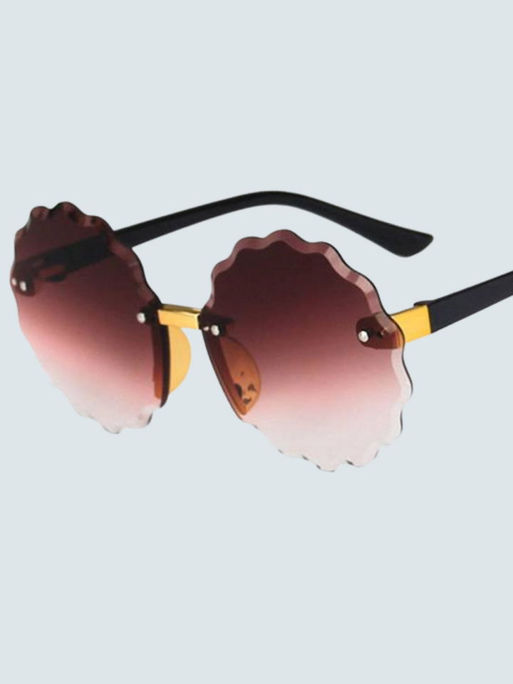 Girls Mirror Mirror Round Sunglasses Mia Belle Girls