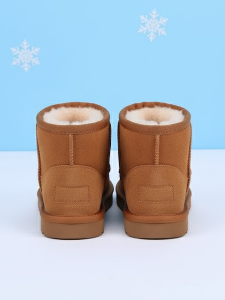 Let It Snow Fleece-Lined Snow Boots By Liv and Mia Mia Belle Girls